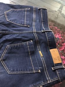 Strcheble Denim Mini Skirt..