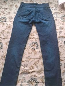 Dark Blue Denim Jeans
