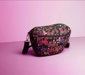 Combo Bicycle Print Crossbody Ba