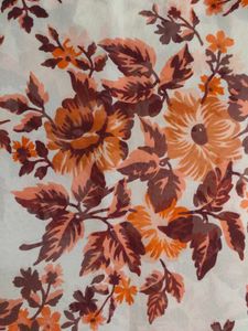 Vintage Floral Scarf