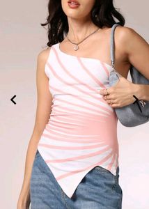 Stylish One-Shoulder Tank Top
