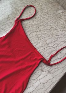 Red Lavish Evening Bodycon Backless Gown