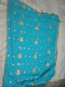 Beautiful Blue Dupatta