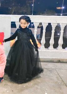 Black Net Frock