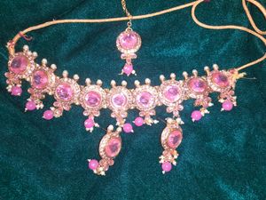 Pink Jewellery Set