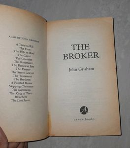 the broker by john grisham
