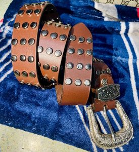original pure leather sutted belts