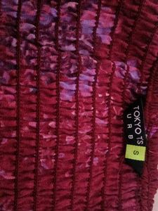 Floral Puff Sleeve Crop Top