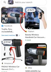Price Drop on Portable Vacuum Cleaner_2 In one