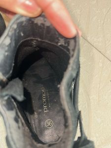 Black Suede Ankle Boots