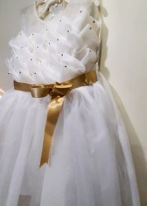 White Fairy Girls Dress