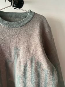 Sage &amp; grey Abstract Knit Sweater