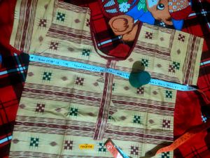 Sambalpuri Printed Cotton Kurtis With Short Hands