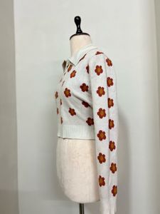 Floral Knit Sweater