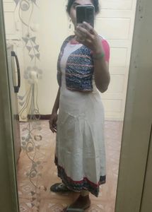 Kurti With Attached Overcoat
