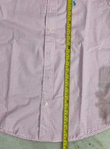 POLO RALPH LAUREN LIGHT PINK CHECK SHIRT L(40)