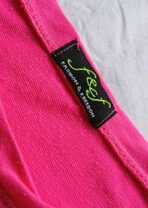 Pink long-sleeve tshirt