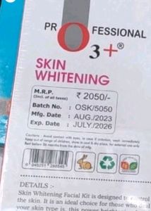 O3+ Skin Whitening Facial Kit