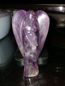 Amethyst Angel Figurine