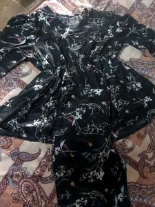 Floral Print Co-ord Kurta Set