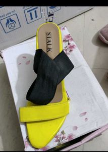 Bright Yellow Heels, Cream Colour 👠