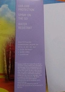 Sun Bath Body Spray With Spf 80+PA++++