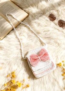 Crochet Bow Bag