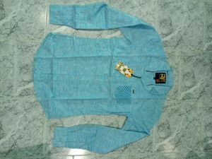 RF Mens Shirt Blue Color Size S