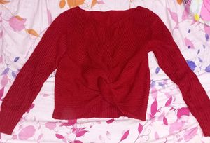 Red Maroon Sweater ❤