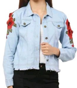 Korean Jacket With Roses