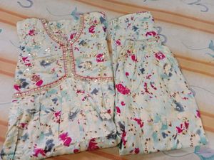Floral Sequined Dress