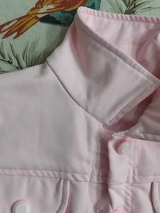 Cute Pink Collared Dress