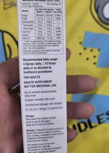 Nutrispray Health Supplement