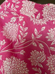 Women’s Pink Floral Print Co-ord (xl)