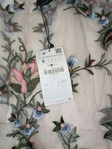 Embroidered Floral Top