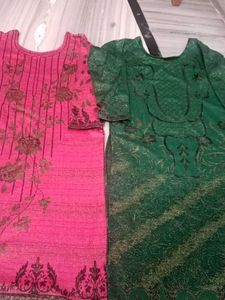 2 woollen kurti combo 40/42 size