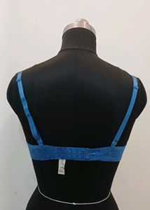 Blue Bra with Detail...36B