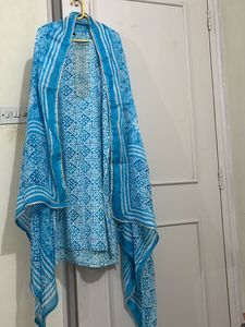 Pure Cotton Rayon Batik Suit