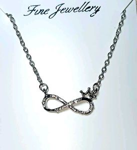 Infinity Crown Necklace