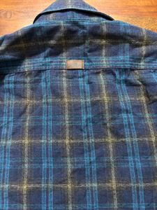 Men&#39;s Plaid Flannel Shirt Slim Fit