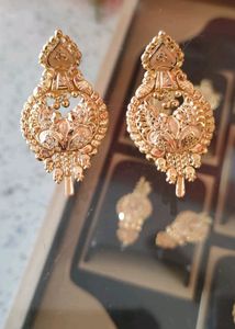 Pure Kdm 916 Gold Earrings From Our Shop