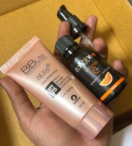 Emm BB cream and Vitamin C serum