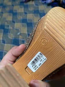 Catwalk Embellished Wedge