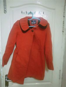 Korean Style Orange Coat