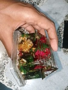 Glass Crystal House (paperweight/Penholder)