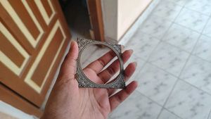 Silver Replica Rectangle Bangle