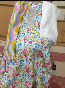 This Is Unstitched Cotton Fabric 3 Piece Suit Set