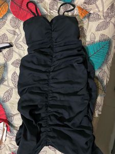 Black Bodycon Mini Dress