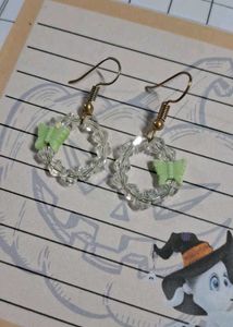 ~ Mint Loops Earrings~