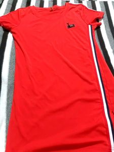 Red Short One Pis